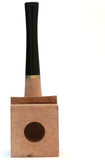 Tobacco Pipe Briar Wood Block - Pre Drilled