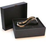 Mr. Brog Metal Lady Shoe Style Tobacco Pipe Stand in Gift Box - Gold