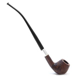 Mr. Brog Churchwarden Tobacco Pipe - Model No: 59 Hobbit - Pear Wood Roots - Hand Made