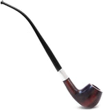 Mr. Brog Churchwarden Tobacco Pipe - Model No: 59 Hobbit - Pear Wood Roots - Hand Made