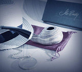 Mr. Brog Handmade Smoking Tobacco Pipe - Model No. 148 Louche Natural - Briar Wood