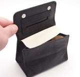 Pipe Tobacco Leather Pouch - Authentic Full Grade Cow Leather