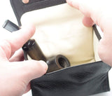 Pipe Tobacco Leather Pouch - Authentic Full Grade Cow Leather