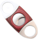 Mrs. Brog Guillotine Cigar Cutter - Mahogany Wood & Stainless Steel