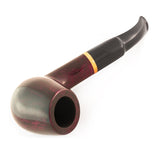 No. 67 Full Bent Mediterranean Briar Wood Smoking Pipe