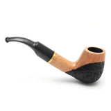 No. 67 Full Bent Mediterranean Briar Wood Smoking Pipe