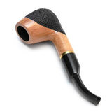 No. 67 Full Bent Mediterranean Briar Wood Smoking Pipe