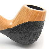 No. 67 Full Bent Mediterranean Briar Wood Smoking Pipe