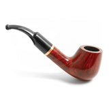 No. 67 Full Bent Mediterranean Briar Wood Smoking Pipe
