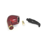 No. 67 Full Bent Mediterranean Briar Wood Smoking Pipe