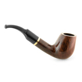 No. 67 Full Bent Mediterranean Briar Wood Smoking Pipe