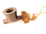 Lakota Mediterranean Briar Wood Indian Peace Pipe