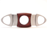 Mrs. Brog Guillotine Cigar Cutter - Mahogany Wood & Stainless Steel