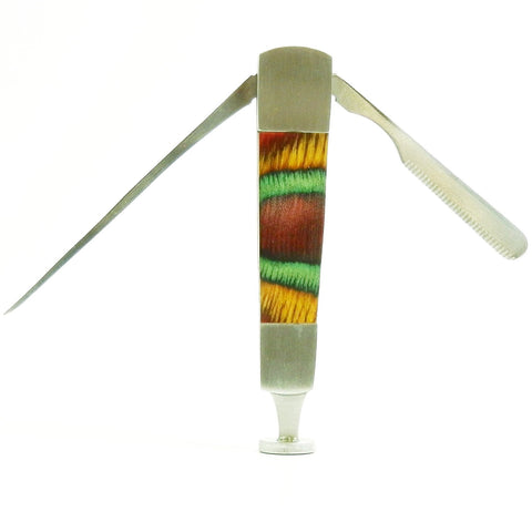 Luxury Style Tamper, Reamer & Pick 3-in-1 Tool - Oak Wood & Stainless Steel Luxury Style Tamper, Reamer & Pick 3-in-1 Tool - Oak Wood & Stainless Steel