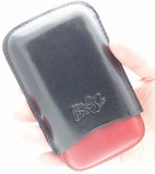 La Habanos Leather Cigar Case for 3 - Authentic Full Grade Buffalo Hide Leather