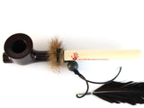 Lakota Mediterranean Briar Wood Indian Peace Pipe