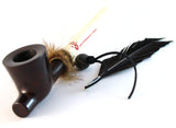 Lakota Mediterranean Briar Wood Indian Peace Pipe