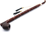 19 Inch Long Orient Italian Briar Wood Tobacco Pipe