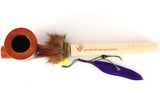 Lakota Indian Peace Pear Wood Tobacco Pipe