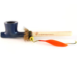 Lakota Indian Peace Pear Wood Tobacco Pipe