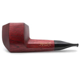 Mr. Brog Tobacco Pipe - Model No: 307 Architekt Hexagon - Mahogany - Hand Made from Top Quality Acacia Woodblock