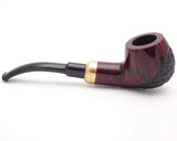 No. 124 Bent Army Mediterranean Briar Wood Tobacco Pipe