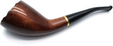 Mr. Brog Handmade Smoking Tobacco Pipe - Model No. 310 Indigo Walnut - Pear Wood Roots