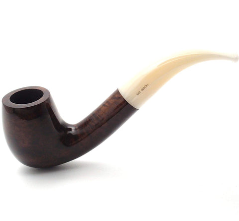 No. 111 Walrus Tusk Italian Briar Wood Tobacco Pipe No. 111 Walrus Tusk Italian Briar Wood Tobacco Pipe