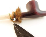 Lakota Indian Peace Pear Wood Tobacco Pipe