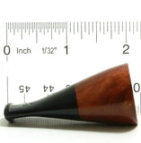 Cigar Mouthpiece (48-50) - Hand Made from Briar Wood