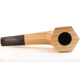 No. 307 Architekt Hexagon Acacia Wood Pipe