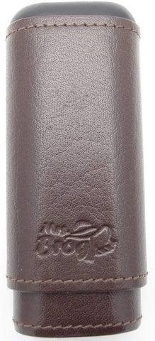 Grooved Robusto Leather Cigar Cases - Inside Cedar Wood Compartments - Authentic Full Grade Buffalo Hide Leather Grooved Robusto Leather Cigar Cases - Inside Cedar Wood Compartments - Authentic Full Grade Buffalo Hide Leather