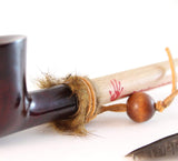 Lakota Mediterranean Briar Wood Indian Peace Pipe