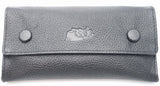 Pipe Tobacco Leather Pouch - Authentic Full Grade Cow Leather