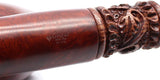 19 Inch Long Orient Italian Briar Wood Tobacco Pipe