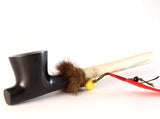 Lakota Indian Peace Pear Wood Tobacco Pipe