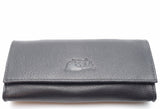 Soft Leather Tobacco Pouches - Authentic Full Grade Leather - Black