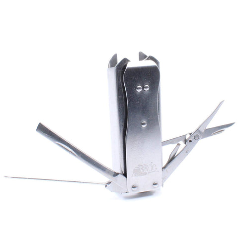 Mr. Brog 100% Stainless Steel Lighter Sleeve And Multi Tool Mr. Brog 100% Stainless Steel Lighter Sleeve And Multi Tool