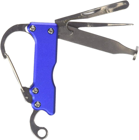 Tobacco Pipe Tool: 5-In-1 Carabiner D-Ring - Key Chain Clip Hook - Tamper - Cleaner/Reamer - Pick - Bottle Opener Tobacco Pipe Tool: 5-In-1 Carabiner D-Ring - Key Chain Clip Hook - Tamper - Cleaner/Reamer - Pick - Bottle Opener