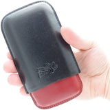 Popup Leather Cigarette Case - Authentic Full Grade Buffalo Hide Leather