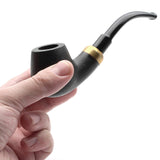 No. 22 Bent Stecker Full Bent Tobacco Pipe