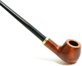 Tobacco Smoke Pipe - Churchwarden No 14 from The Root of Pear Wood - Briar Equivalent - Hand Made