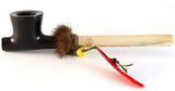 Lakota Indian Peace Pear Wood Tobacco Pipe