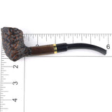 Mr. Brog Handmade Tobacco Smoking Pipe - Model No. 366 Gypsy - Pear Wood Roots