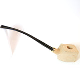 Tobacco Pipe Briar Wood Block - Pre Drilled