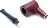 Poker Mediterranean Briar Wood Tobacco Pipe