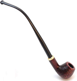 Tobacco Smoke Pipe - Churchwarden No 14 from The Root of Pear Wood - Briar Equivalent - Hand Made
