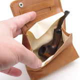 Antique Leather Tobacco Pouch
