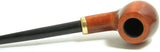 Tobacco Smoke Pipe - Churchwarden No 14 from The Root of Pear Wood - Briar Equivalent - Hand Made