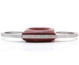 Mrs. Brog Guillotine Cigar Cutter - Mahogany Wood & Stainless Steel